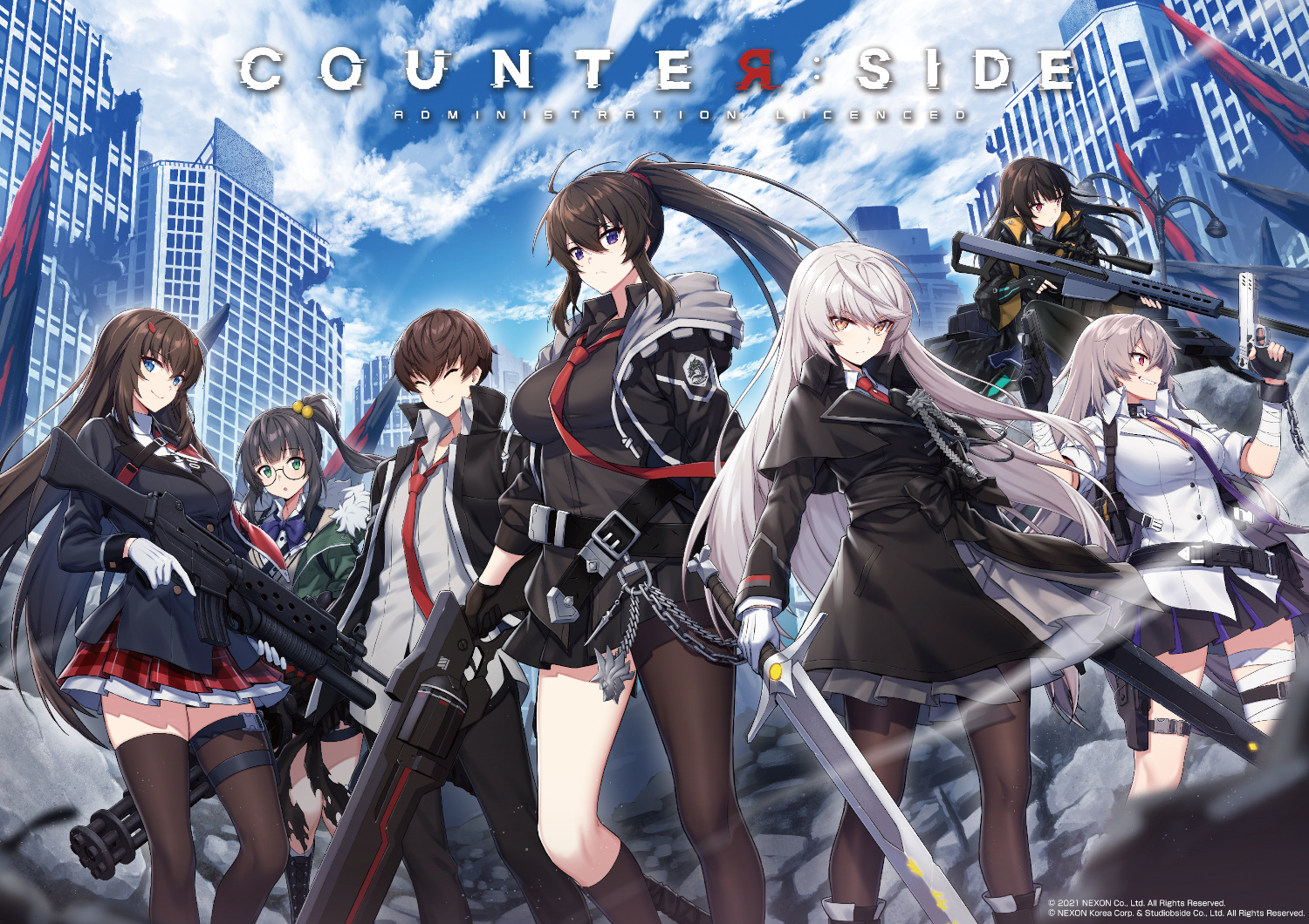 新作 『COUNTER: SIDE』、ゲーム内企業「コフィンカンパニー」の社長候補募集を開始のサブ画像1