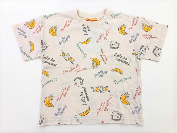 【おさるのジョージ】ヴィレヴァン店舗で大人気のキッズTシャツがオンラインに新登場！のサブ画像2