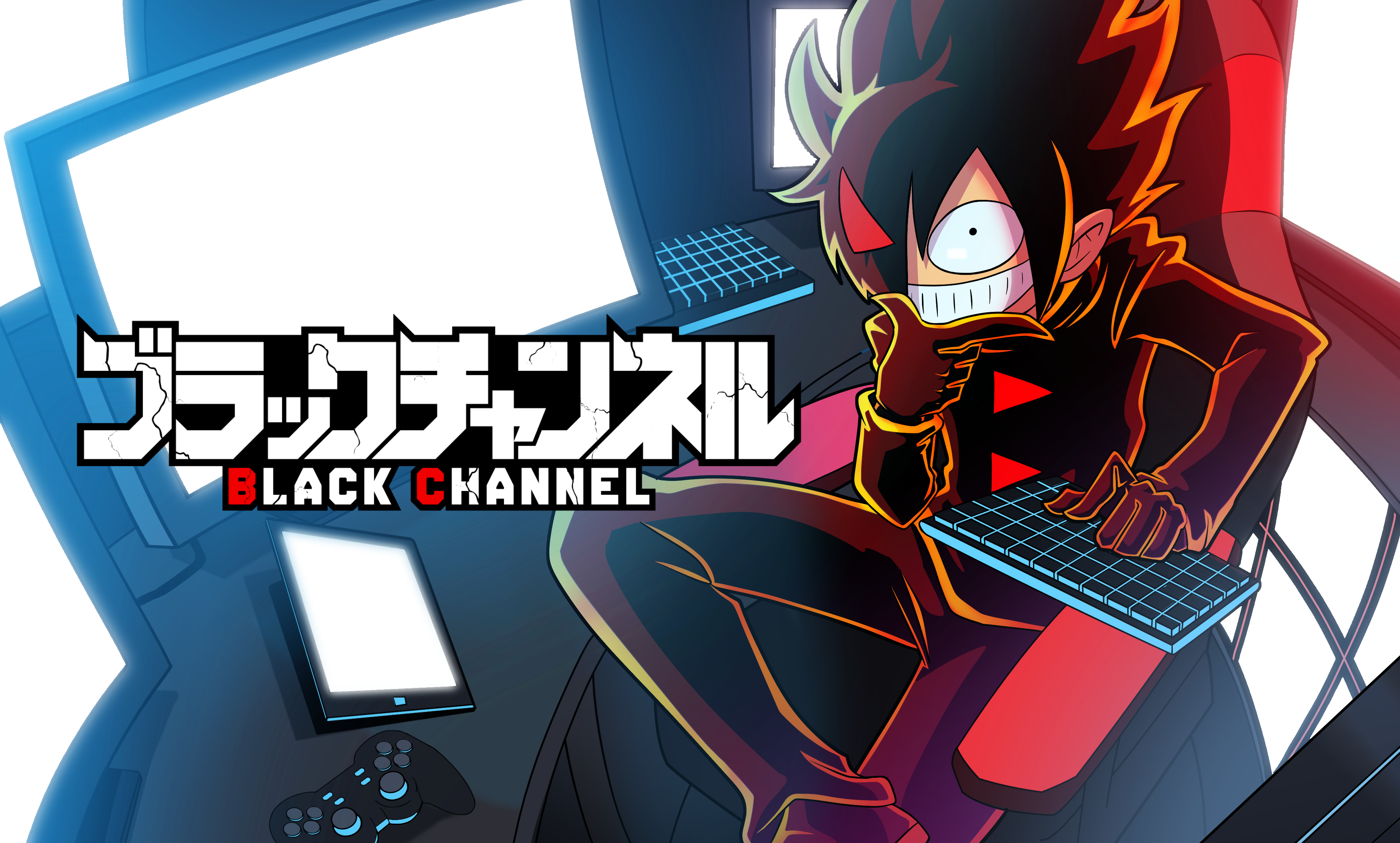 YouTubeアニメ『ブラックチャンネル』とヴァンガードTVアニメ『カードファイト!! ヴァンガード overDress』がコラボ決定！のサブ画像3