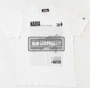 「ふしぎの海のナディア」30年を記念した、グラタン＆ν-ノーチラス号の設定Tシャツが写真公開！　現在、「Newtype Anime Market」で予約受付中！のサブ画像5