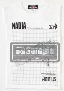 「ふしぎの海のナディア」30年を記念した、グラタン＆ν-ノーチラス号の設定Tシャツが写真公開！　現在、「Newtype Anime Market」で予約受付中！のサブ画像6