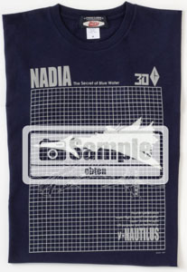 「ふしぎの海のナディア」30年を記念した、グラタン＆ν-ノーチラス号の設定Tシャツが写真公開！　現在、「Newtype Anime Market」で予約受付中！のサブ画像8