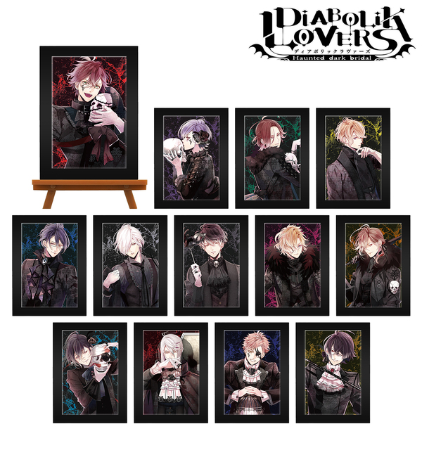 『DIABOLIK LOVERS』のトレーディングミニアートフレーム ＜死の祝祭-Death Parade-＞の受注を開始！！アニメ・漫画のオリジナルグッズを販売する「AMNIBUS」にてのサブ画像2