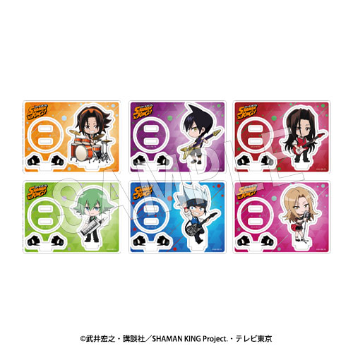 「SHAMAN KING POPUP SHOP」が東京アニメセンターで開催！バンドをイメージした描き下ろしイラストを使用した「ピック型アクリルキーホルダー」など新作グッズが登場！のサブ画像8