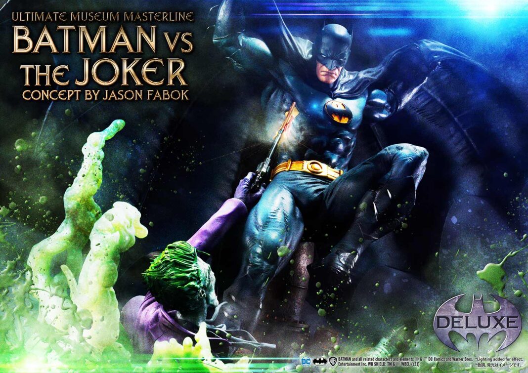 バットマンVSジョーカー！“闇の騎士”と“犯罪界の道化王子”の戦いをDCアーティストのコンセプトにより立体化！のメイン画像