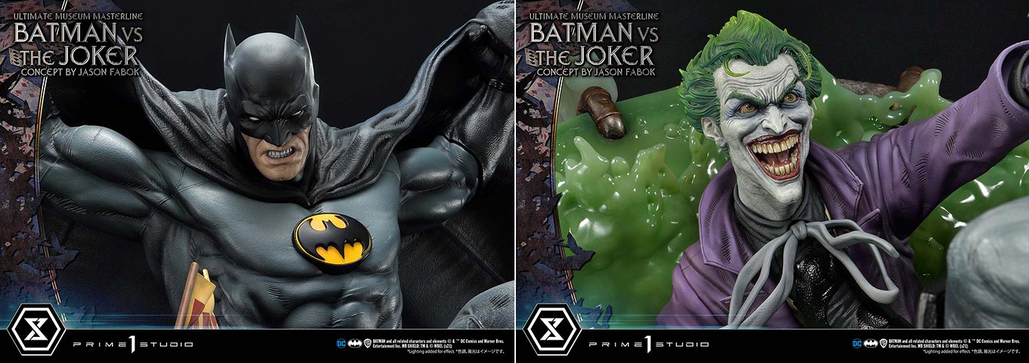 バットマンVSジョーカー！“闇の騎士”と“犯罪界の道化王子”の戦いをDCアーティストのコンセプトにより立体化！のサブ画像3