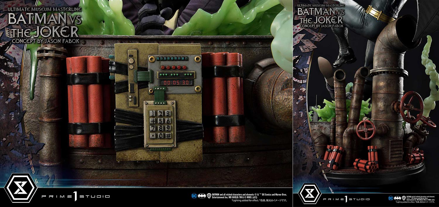 バットマンVSジョーカー！“闇の騎士”と“犯罪界の道化王子”の戦いをDCアーティストのコンセプトにより立体化！のサブ画像6
