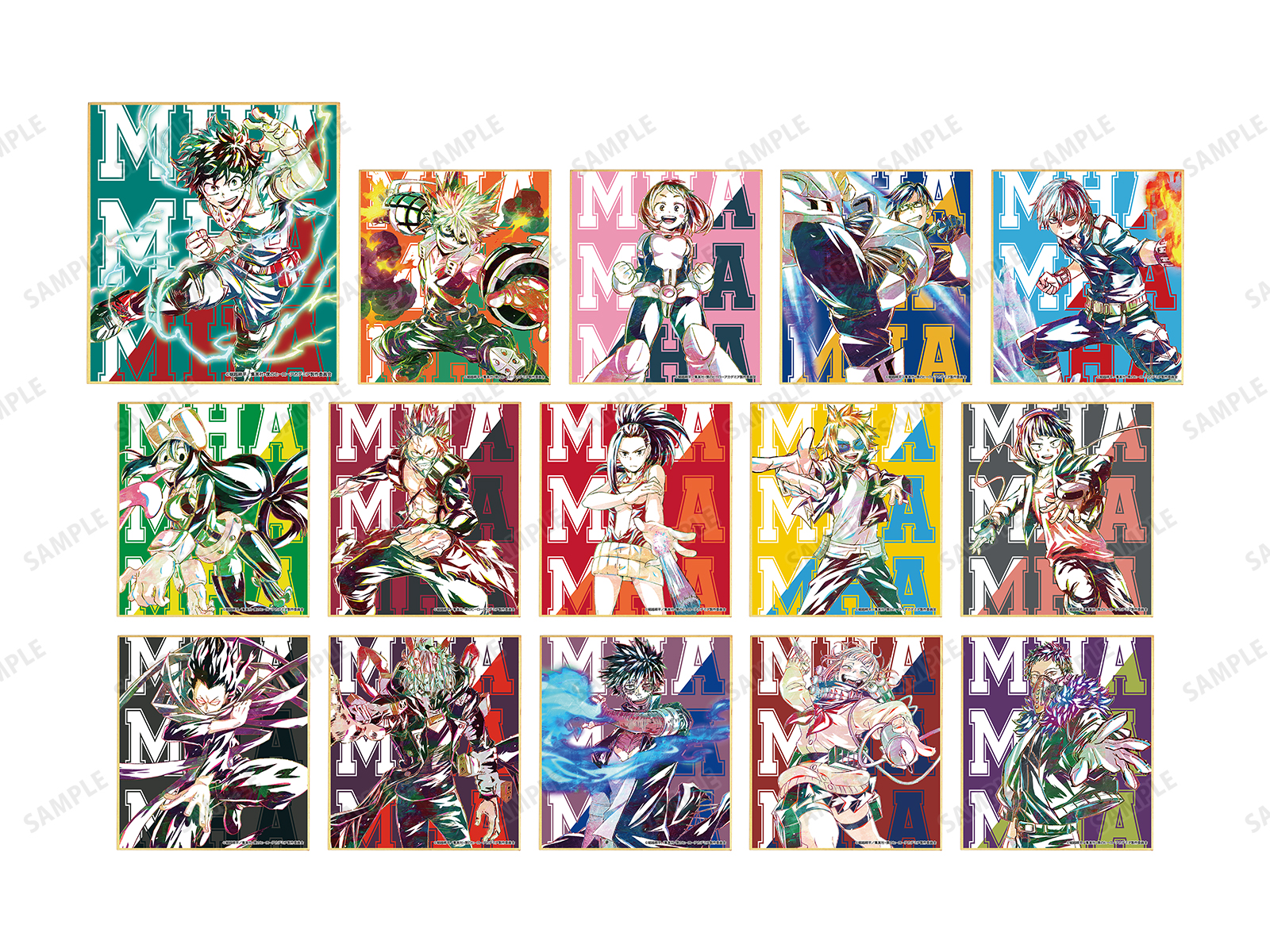 「『僕のヒーローアカデミア』 Ani-Art POP UP SHOP vol.2 in AMNIBUS STORE／新宿マルイ アネックス」の開催決定！ のサブ画像14