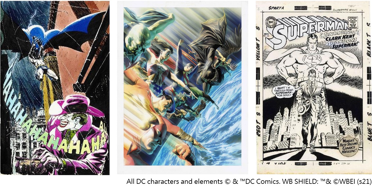 ＤＣ展 スーパーヒーローの誕生　THE ART OF DC －THE DAWN OF SUPER HEROESのサブ画像4