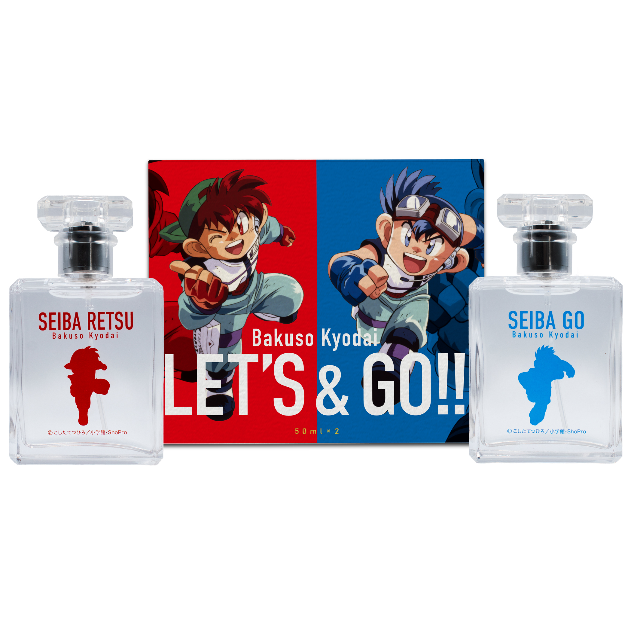 TVアニメ「爆走兄弟レッツ&ゴー!!ＷＧＰ」の香水第二弾が発売！ラインナップは烈と豪の２本セットの香水にリョウ、Ｊをイメージした香水。のサブ画像2
