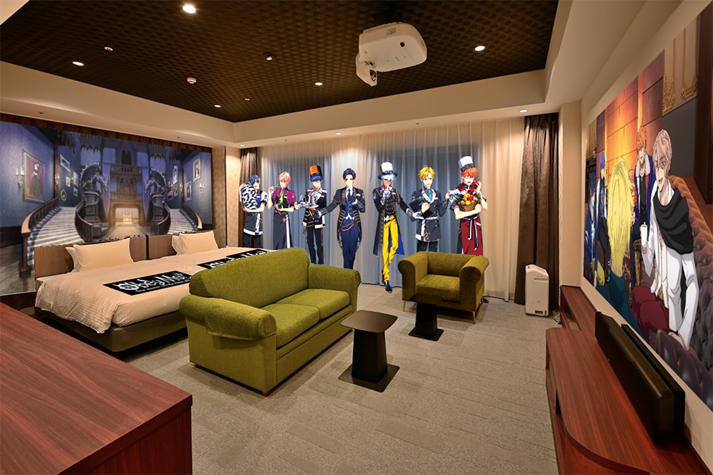 体験型ホテル「EJアニメホテル」にて、人気ゲーム「Obey Me!」とのコラボルームが決定！のサブ画像2