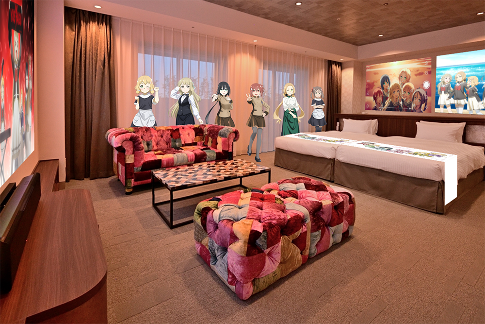 体験型ホテル「EJアニメホテル」にて、TVアニメ「結城友奈は勇者である-大満開の章-」とのコラボルームが決定！のサブ画像2