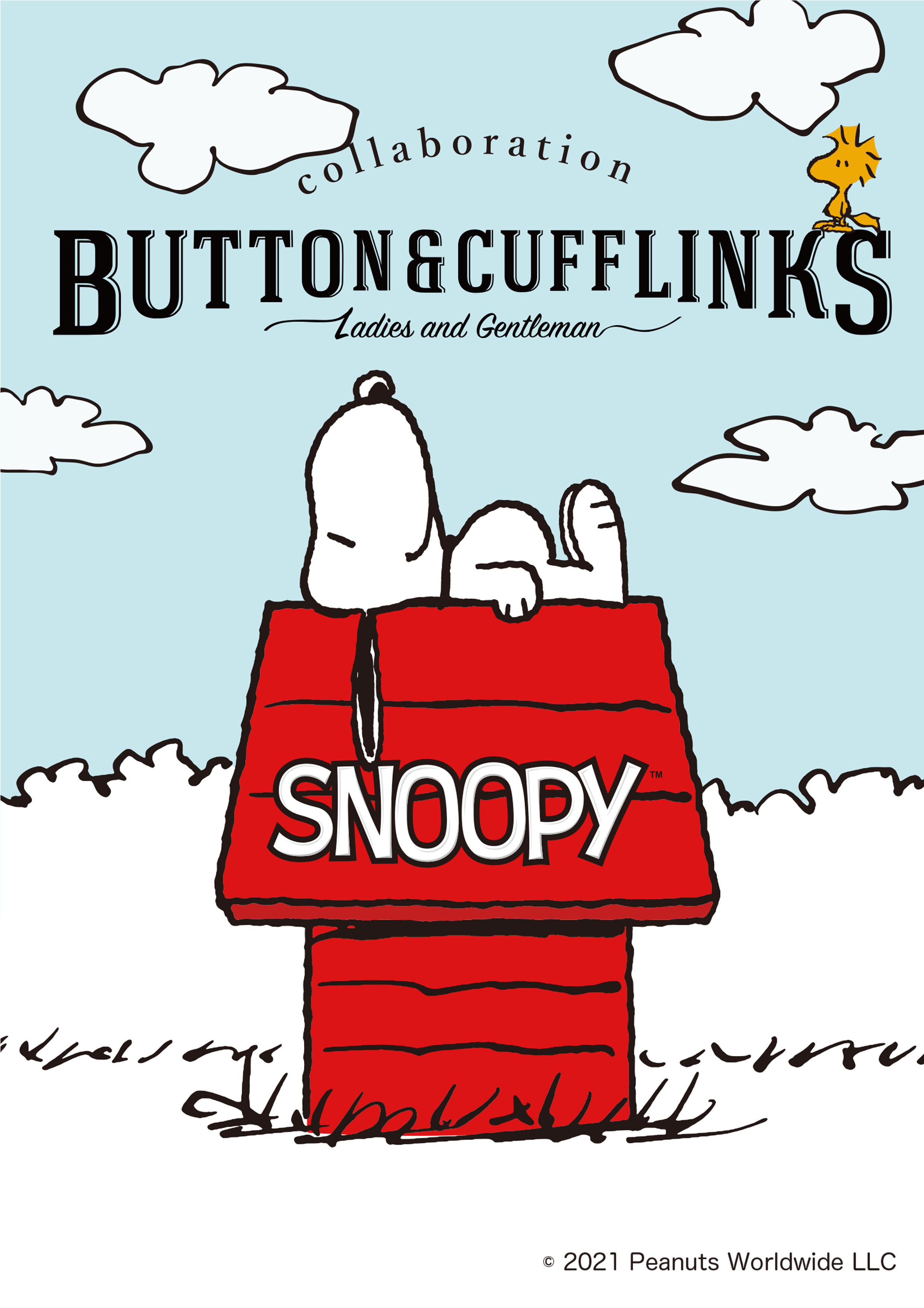 「BUTTON&CUFFLINKS」が「PEANUTS」とコラボ商品を発売！のサブ画像1