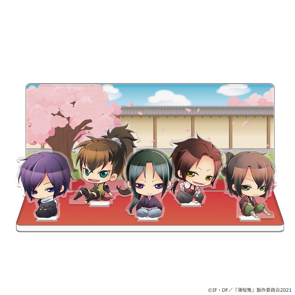 OVA「薄桜鬼」の 起毛ブランケット、アクリルジオラマ、アクリルスタンドコレクション（BOX）、湯のみの受注を開始！のサブ画像4