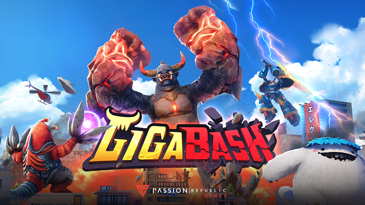 Passion Republic Games（パッション・リパブリックゲームズ）怪獣大暴れ対戦アクションゲーム『GIGABASH』を「熱海怪獣映画祭」に出展しますのサブ画像1