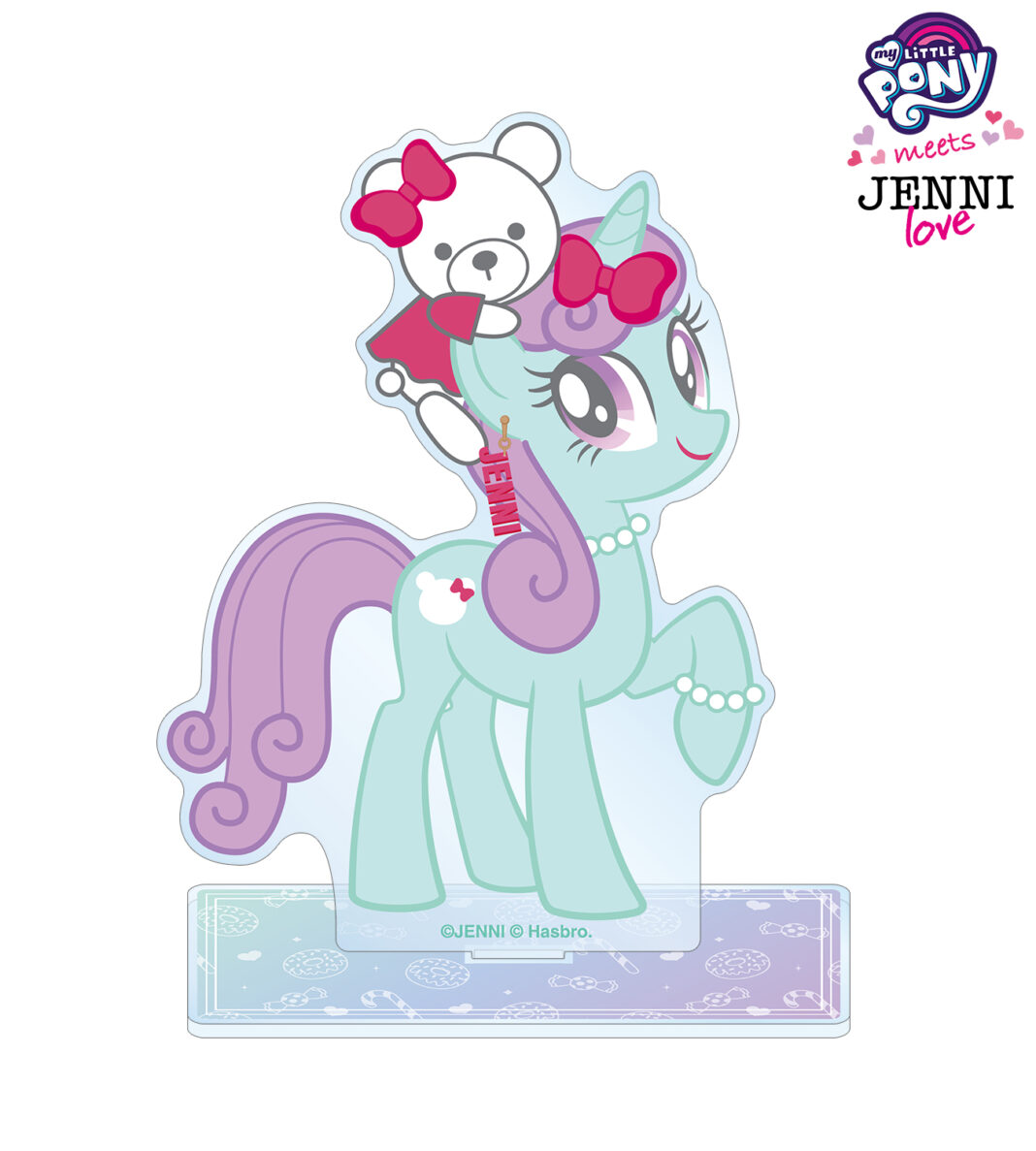 『My Little Pony meets JENNI love』のBIGアクリルスタンド、1ポケットパスケースの受注を開始！！アニメ・漫画のオリジナルグッズを販売する「AMNIBUS」にてのメイン画像