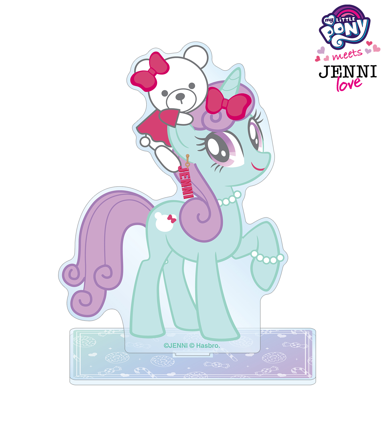『My Little Pony meets JENNI love』のBIGアクリルスタンド、1ポケットパスケースの受注を開始！！アニメ・漫画のオリジナルグッズを販売する「AMNIBUS」にてのサブ画像2
