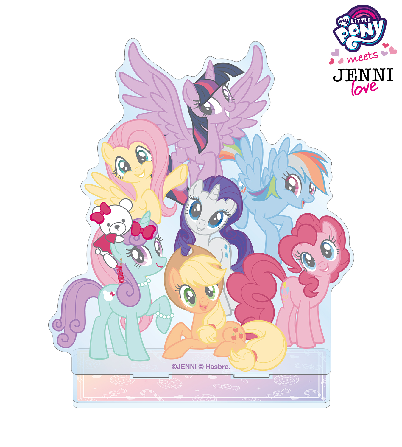 『My Little Pony meets JENNI love』のBIGアクリルスタンド、1ポケットパスケースの受注を開始！！アニメ・漫画のオリジナルグッズを販売する「AMNIBUS」にてのサブ画像3