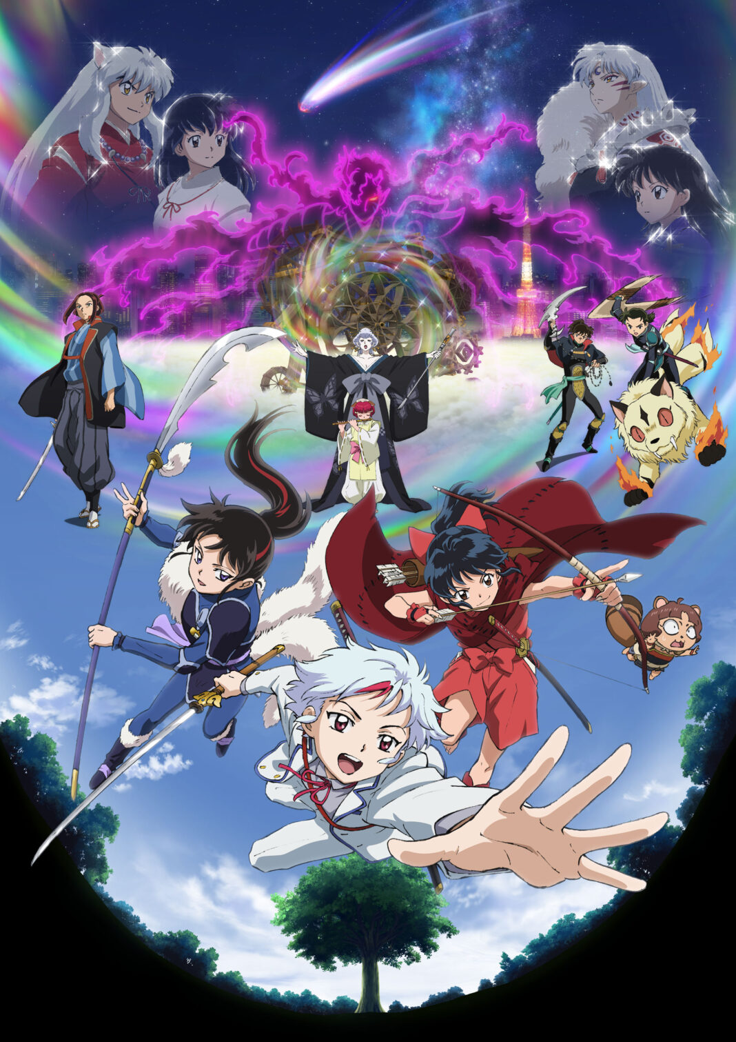 TVアニメ『半妖の夜叉姫』Blu-ray & DVD BOXのVol.3・Vol.4　発売決定！のメイン画像