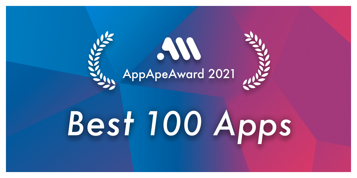 「めちゃコミックの毎日連載マンガアプリ」が「App Ape Award 2021 BEST 100 Apps」にノミネートされました！のサブ画像1