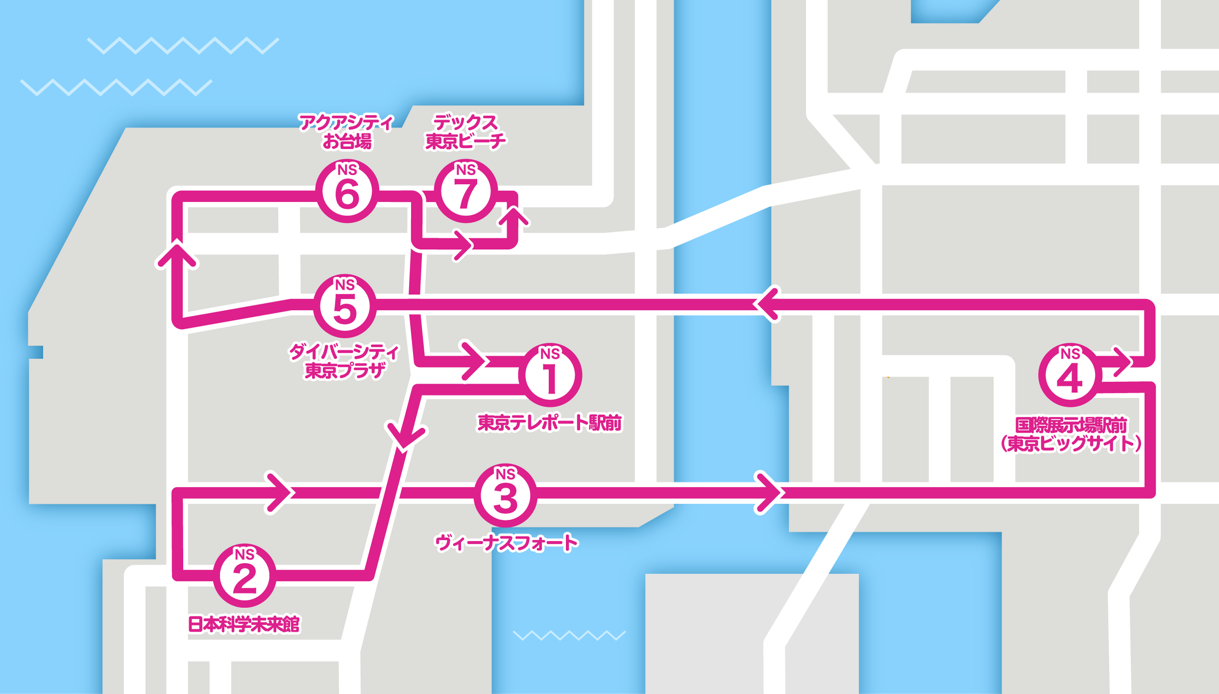 東京臨海副都心エリアへの誘客および周遊促進のためのアニメツーリズム「TOKIMEKI♪ODAIBA BUS～With You～」実証運行を実施のサブ画像4