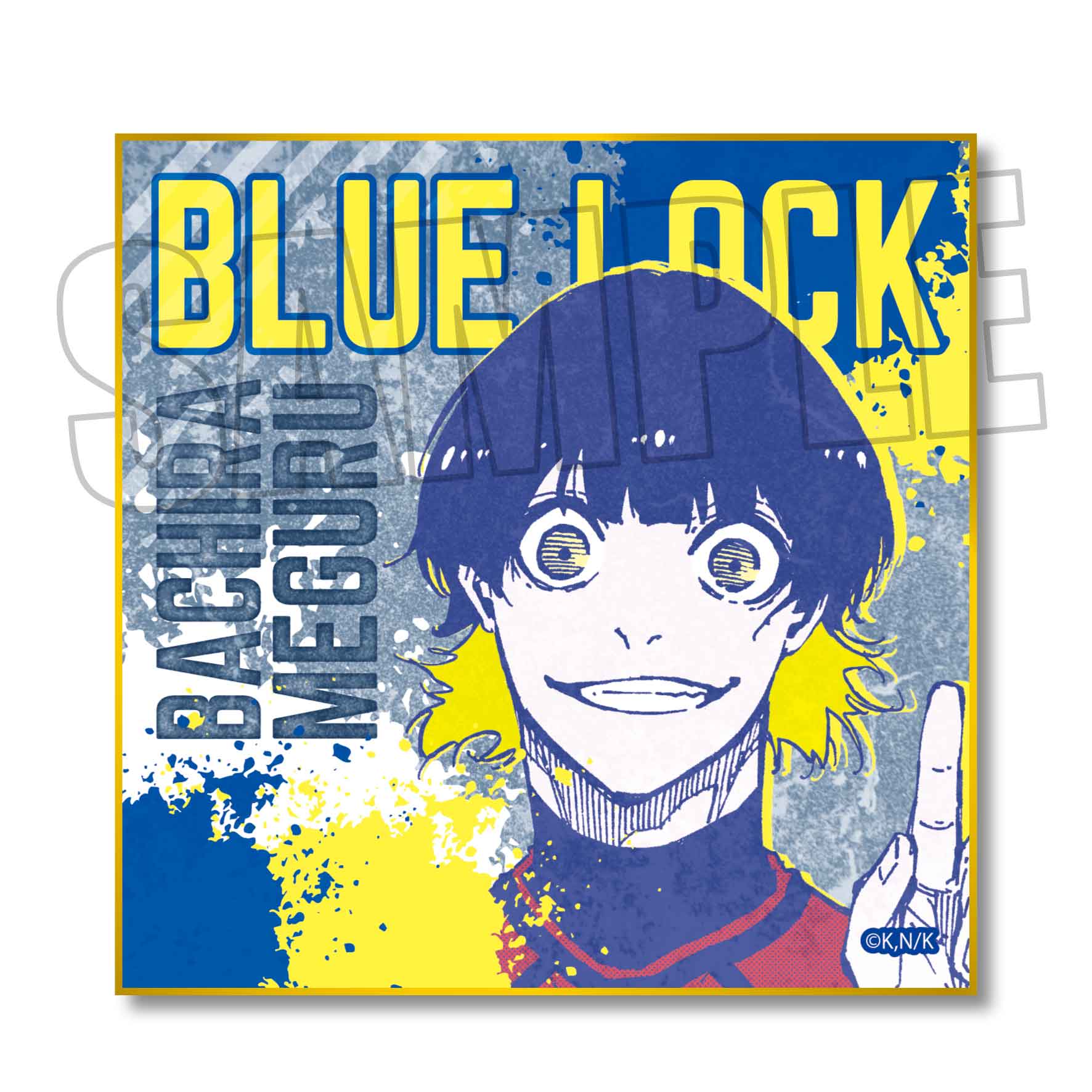 ＜ベルハウスより、トレーディング色紙 ブルーロック  1BOX(全2種)が新発売＞Animo（アニモ）にて1月28日より予約販売開始！のサブ画像2
