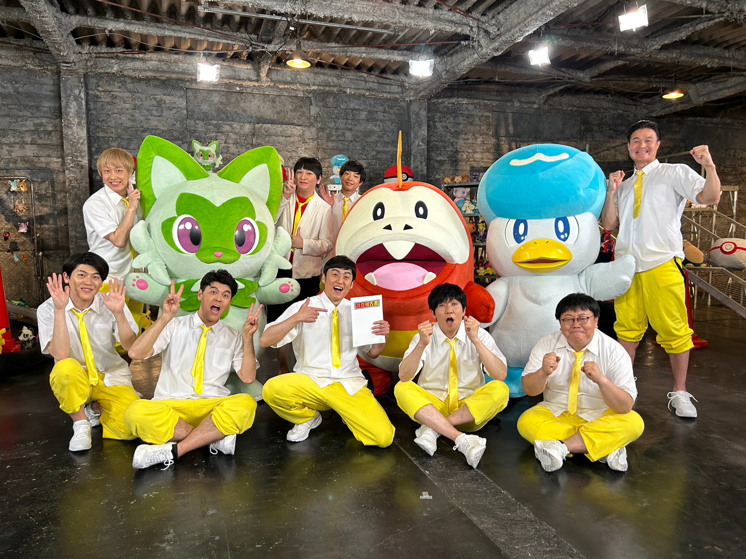 テレビアニメ新シリーズ「ポケットモンスター」のW主人公リコとロイ、リコのパートナー・ニャオハがテレビ東京新入社員の元へ応援に駆けつけ！のサブ画像4
