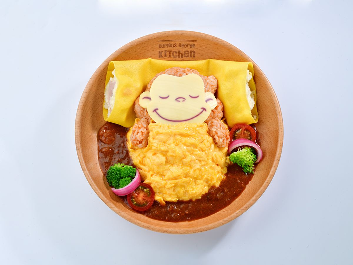 大人から子どもまで大人気「おさるのジョージ」のダイニングカフェ「Curious George Kitchen」7月5日に渋谷でオープン！バカンスがテーマのメニューや新アートのオリジナルグッズを一挙公開のサブ画像3
