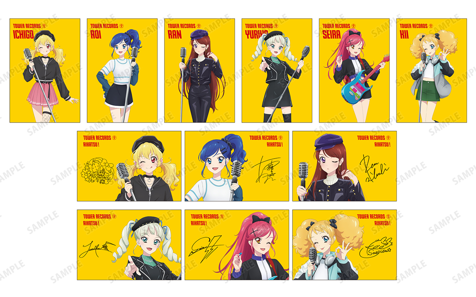 「アイカツ！ 10th STORY ～未来へのSTARWAY～ POP UP SHOP in TOWER RECORDS」が開催決定！のサブ画像3