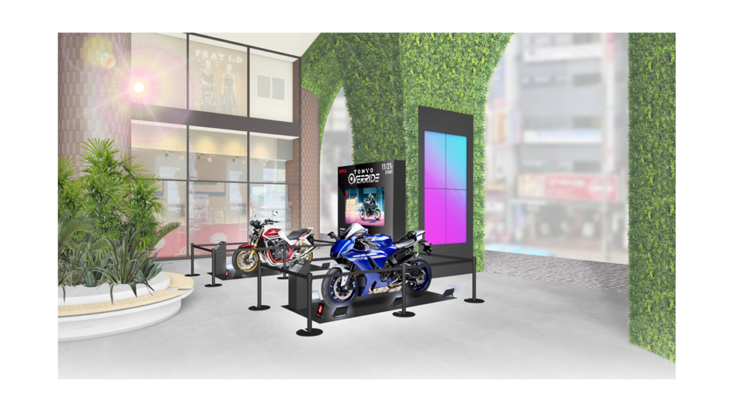 Netflixシリーズ「Tokyo Override」に登場するバイクを渋谷モディにて期間限定で展示！のメイン画像